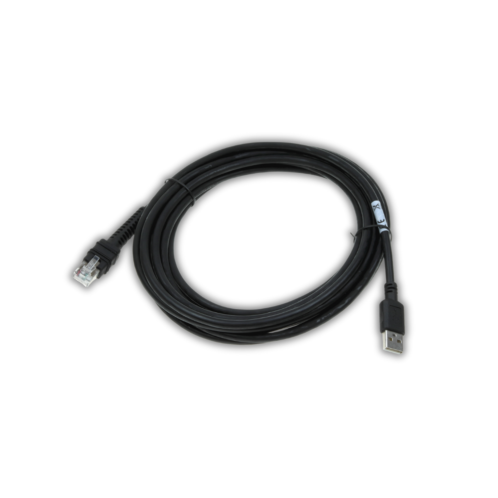 Zdjęcie produktu Kabel USB 4.6 m do Zebra DS2208, DS2278, DS8178, DS8108, DS4608, DS9308 - CBA-U47-S15ZAR