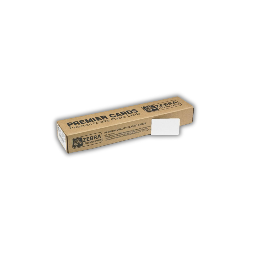 Zdjęcie produktu Karty plastikowe Zebra Premier Card, 0,25 grubość | 104523-210