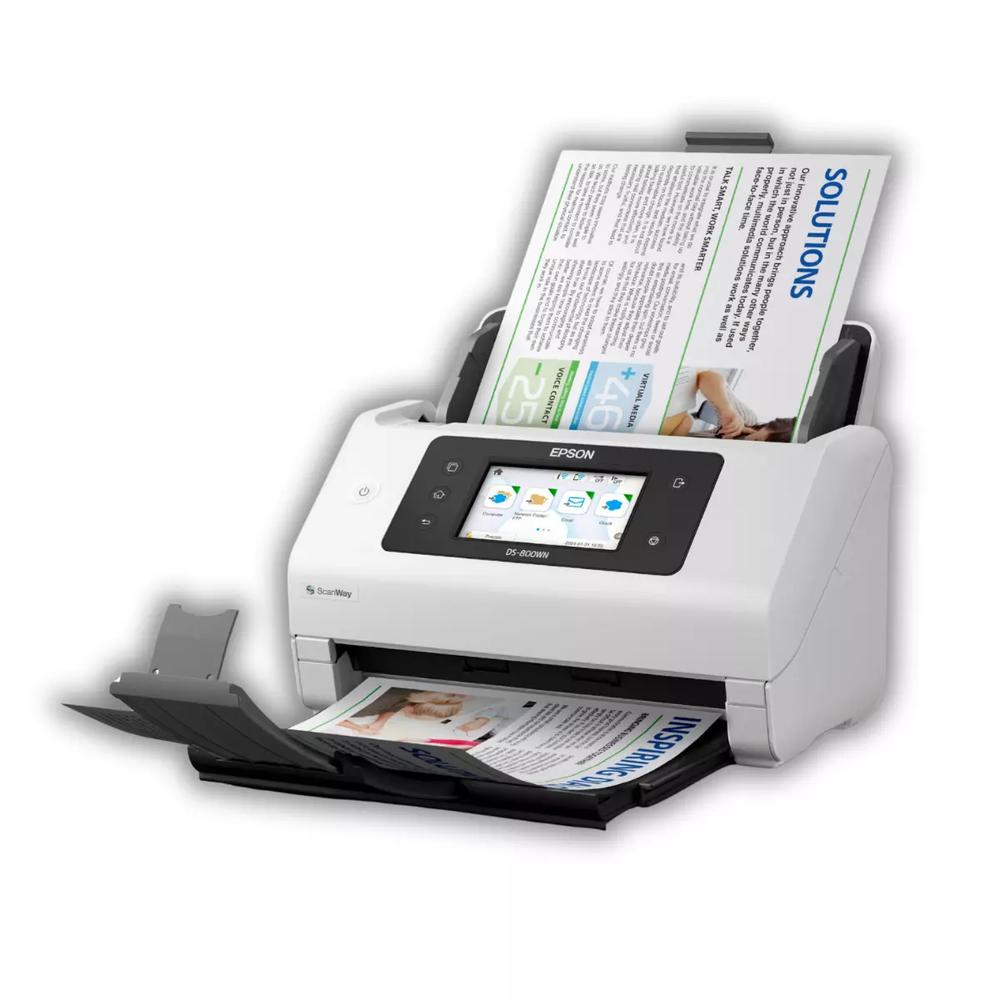 Zdjęcie produktu Skaner A4 | EPSON DS-800WN | B11B275401