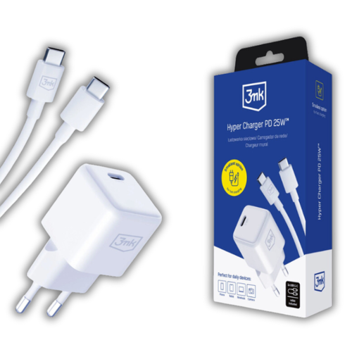Zdjęcie produktu Ładowarka sieciowa GaN 25W, 3mk HyperCharger