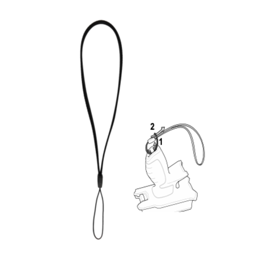 Zdjęcie produktu Smycz do uchwytu pistoletowego, Zebra TC53/TC58 - SG-PD40-WLD1-01